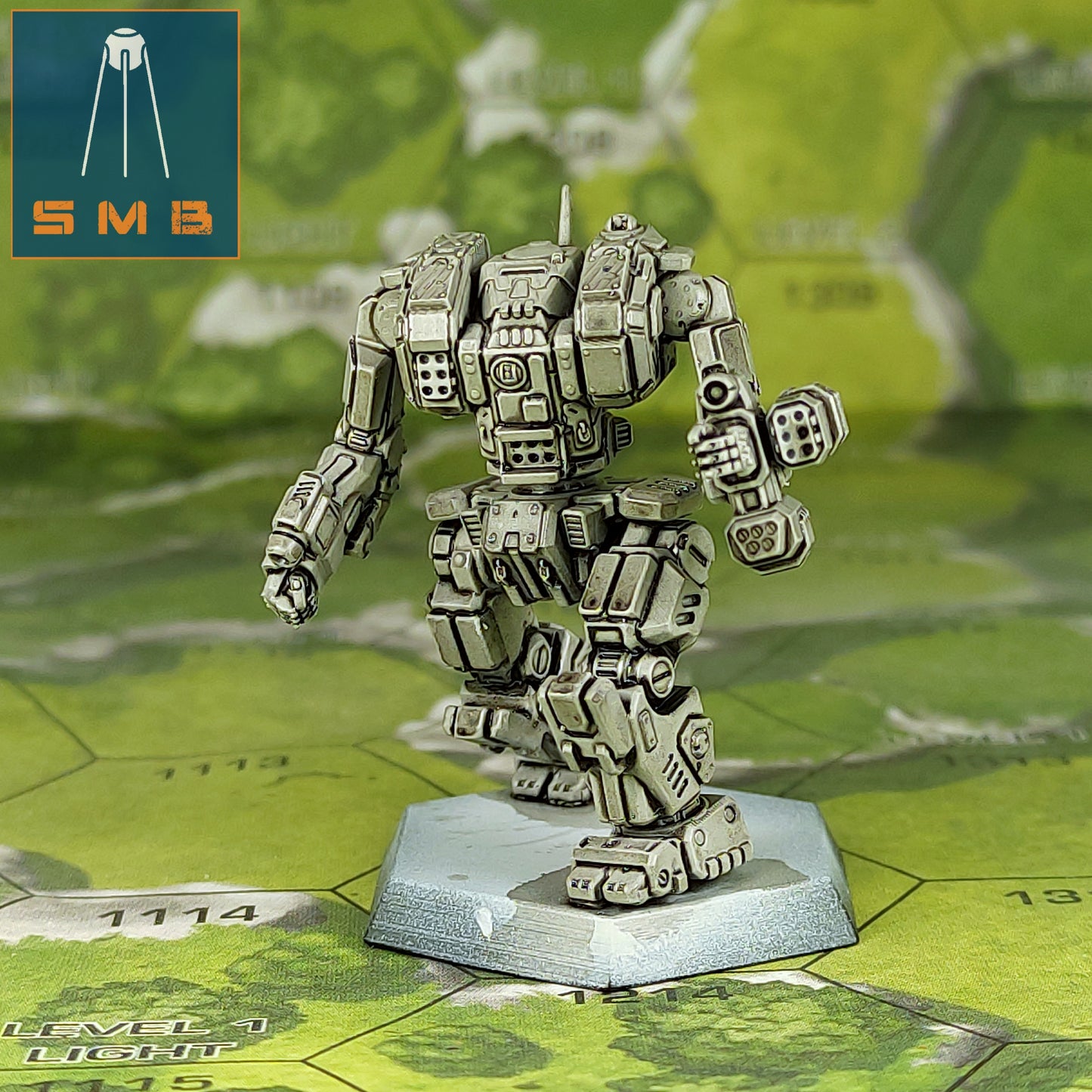 Kintarko 18 - Alternate Battletech Model - By Sir Mortimer Bombito