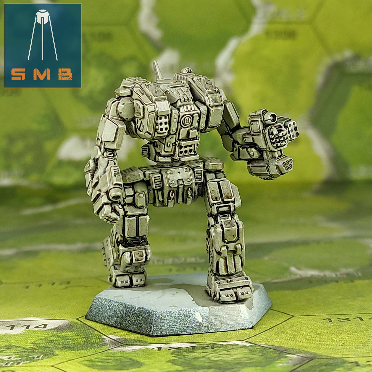 Kintarko 18 - Alternate Battletech Model - By Sir Mortimer Bombito