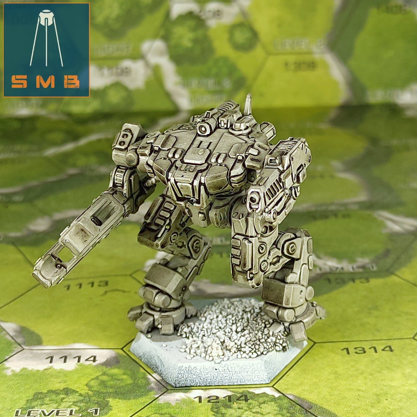Novogodniy Crab - Alternate Battletech Model - By Sir Mortimer Bombito