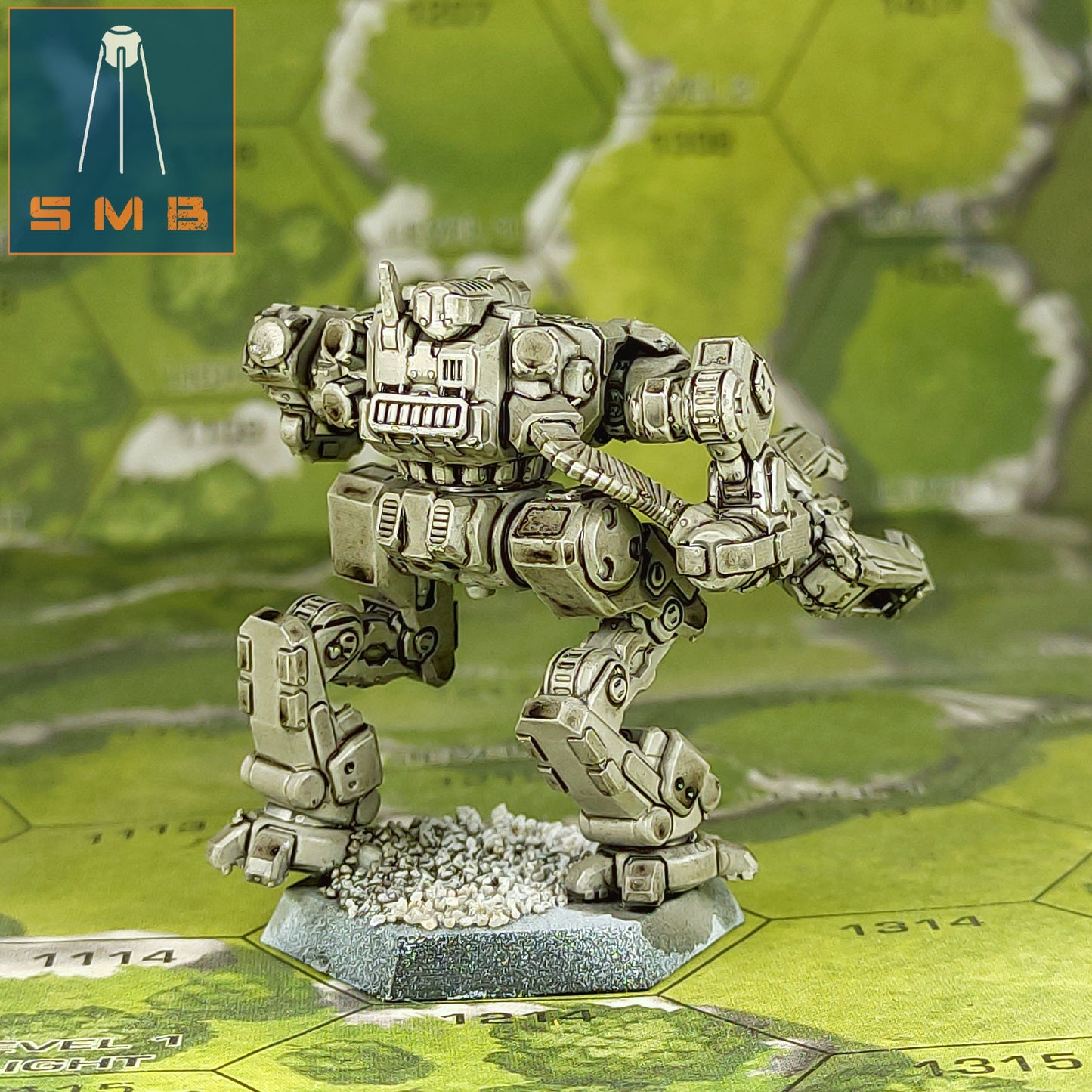 Novogodniy Crab - Alternate Battletech Model - By Sir Mortimer Bombito