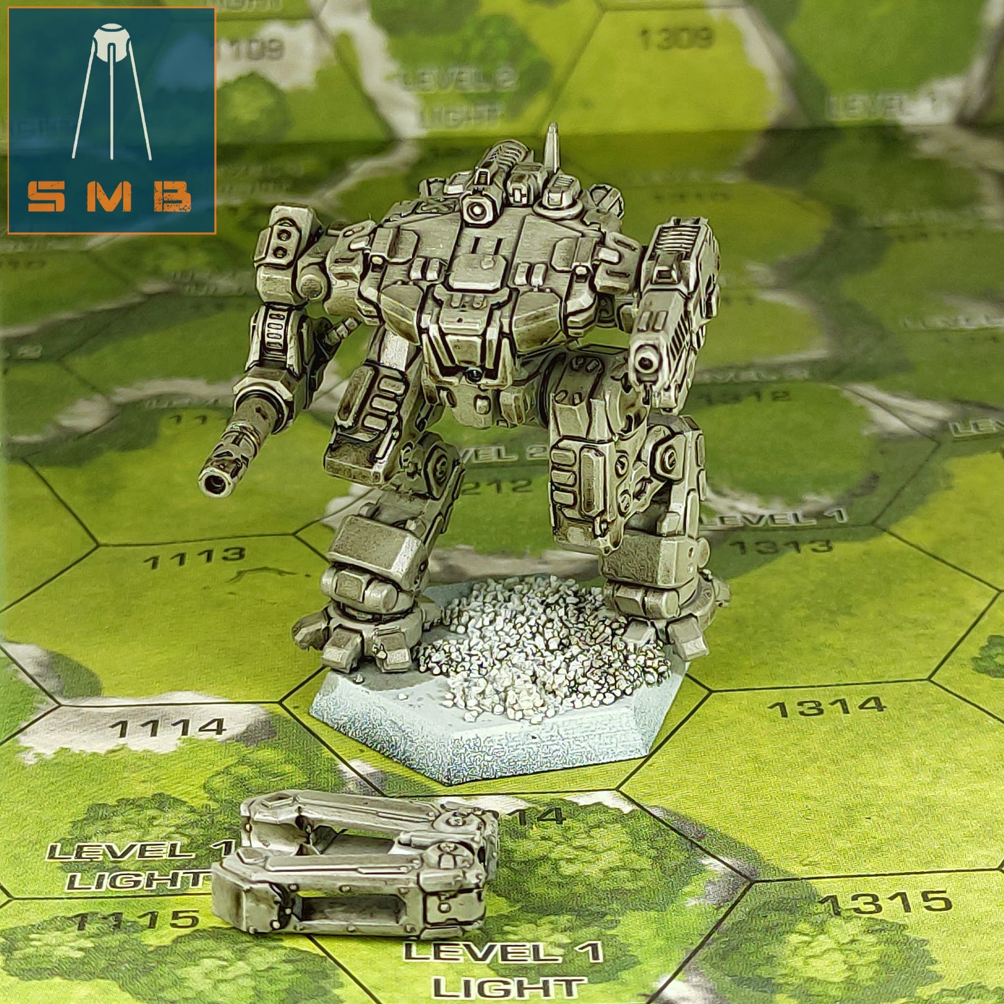 Novogodniy Crab - Alternate Battletech Model - By Sir Mortimer Bombito