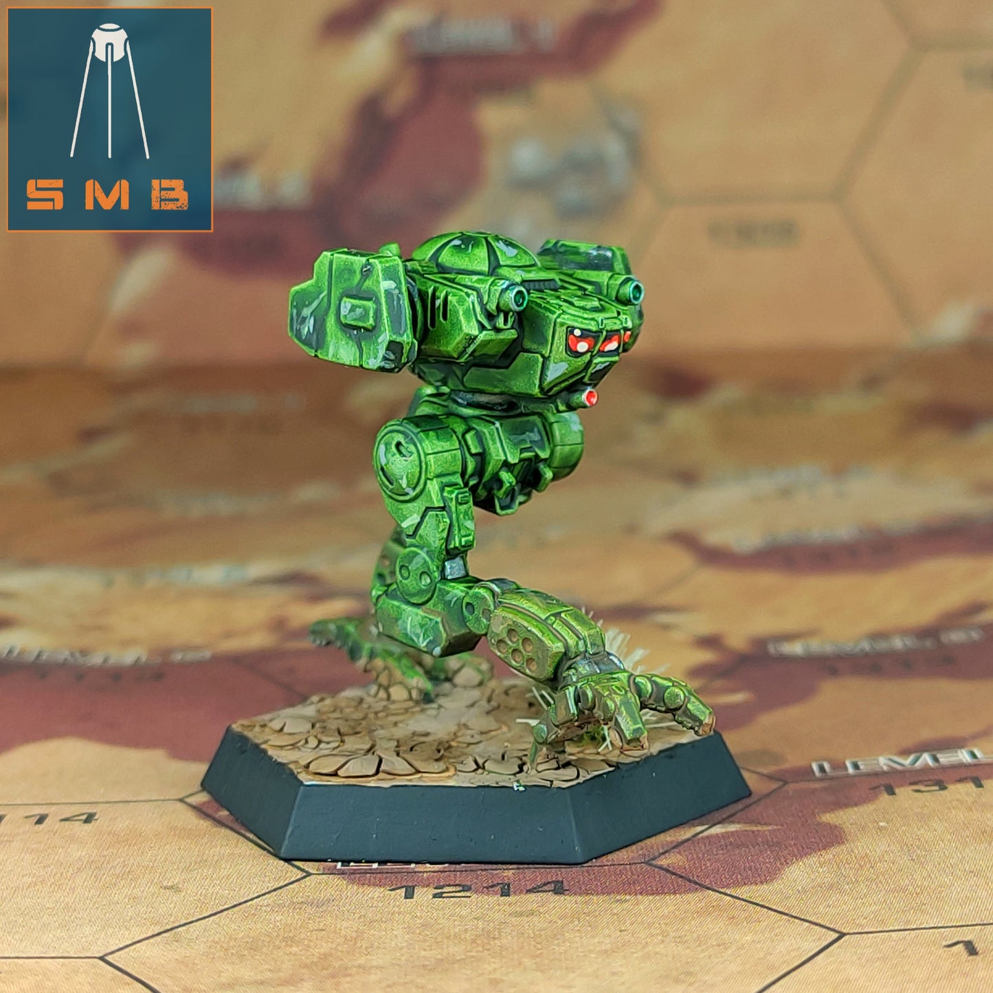 Cikad - Alternate Battletech Model - By Sir Mortimer Bombito