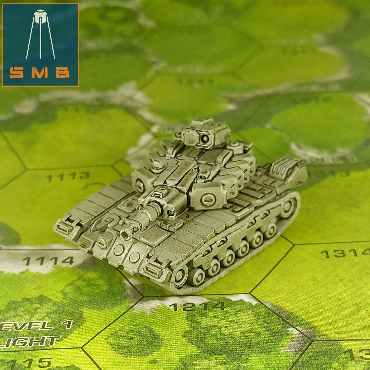 Testudik - Alternate Battletech Model - By Sir Mortimer Bombito