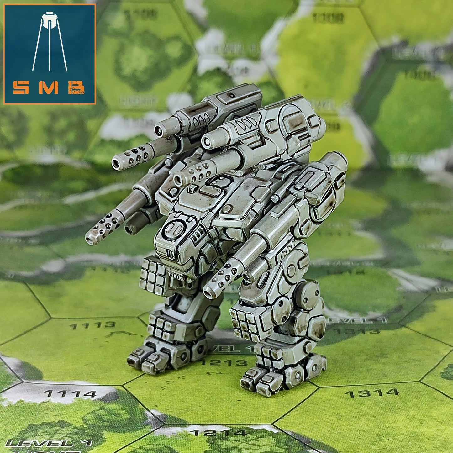Malek XT - Alternate Battletech Model - By Sir Mortimer Bombito