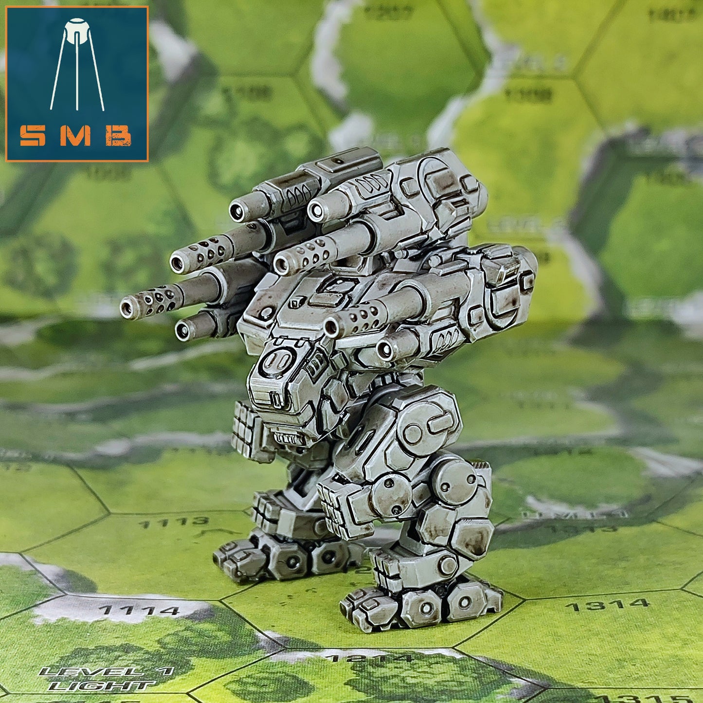 Malek XT - Alternate Battletech Model - By Sir Mortimer Bombito