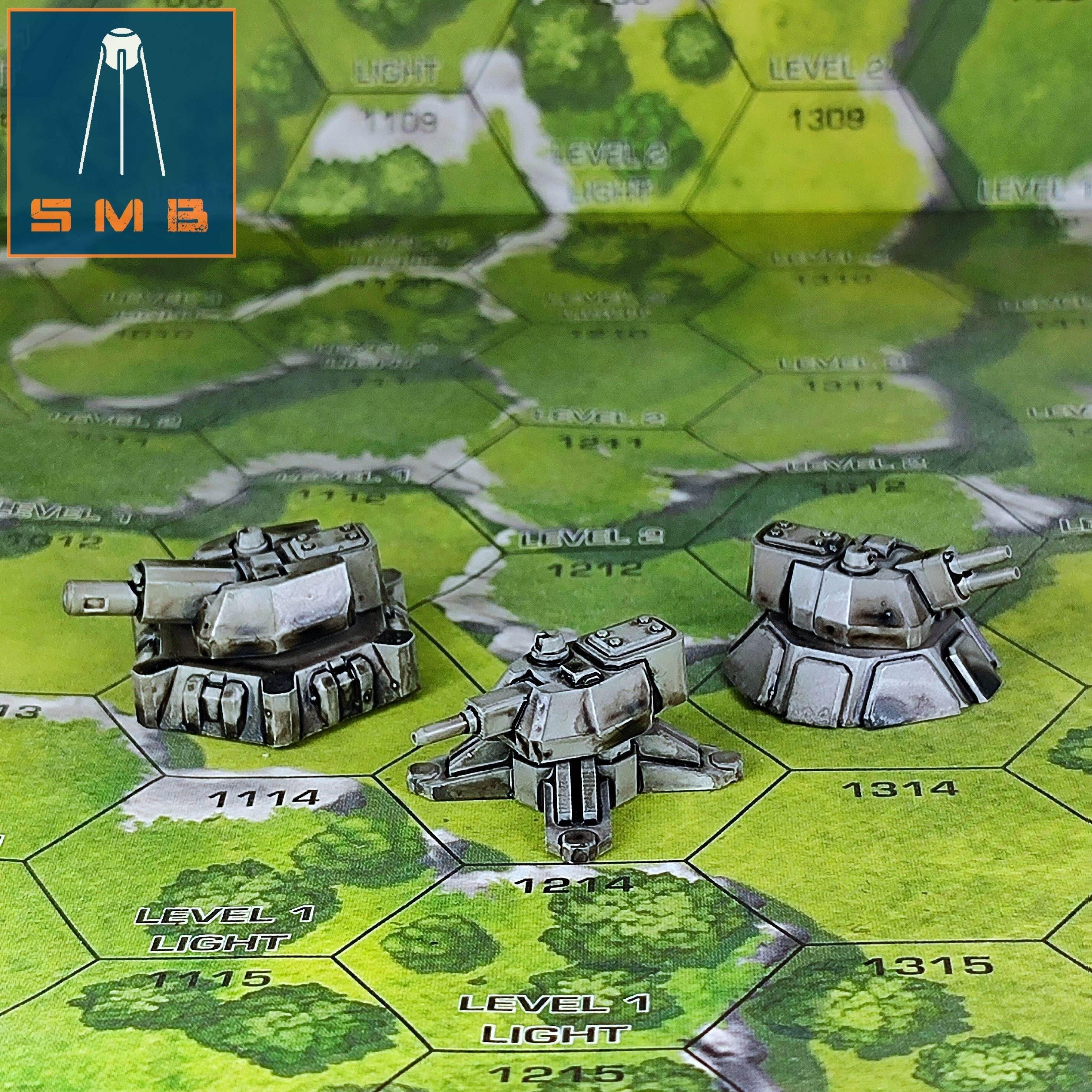 Turrets - Alternate Battletech Model - By Sir Mortimer Bombito ...