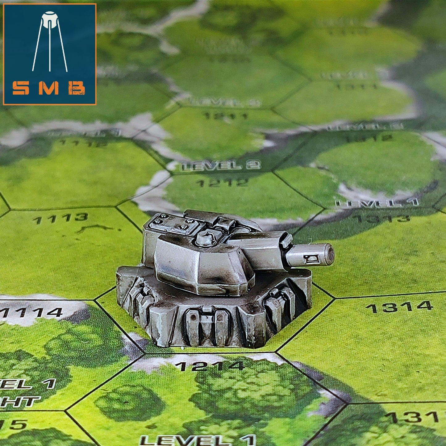 Turrets - Alternate Battletech Model - By Sir Mortimer Bombito