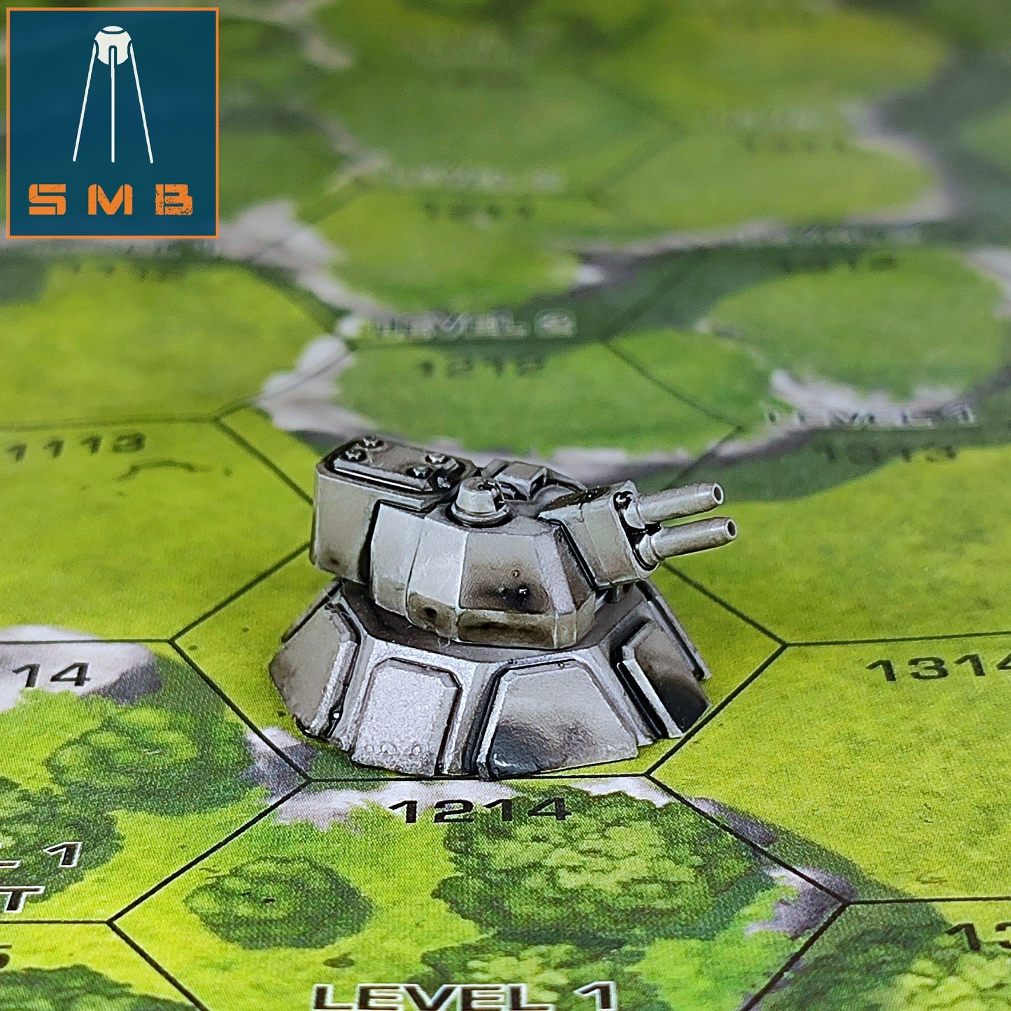 Turrets - Alternate Battletech Model - By Sir Mortimer Bombito