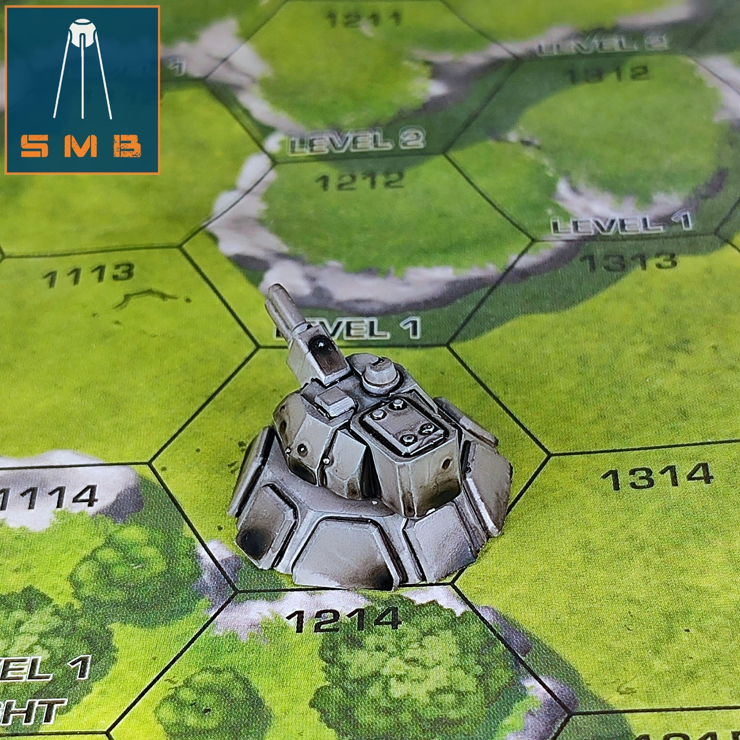 Turrets - Alternate Battletech Model - By Sir Mortimer Bombito