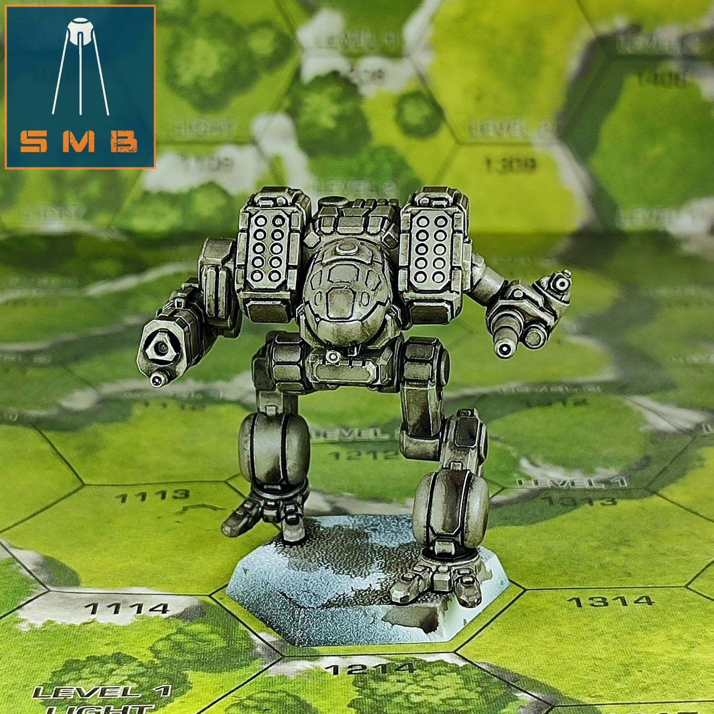 SideW ModPrime - Alternate Battletech Model - By Sir Mortimer Bombito