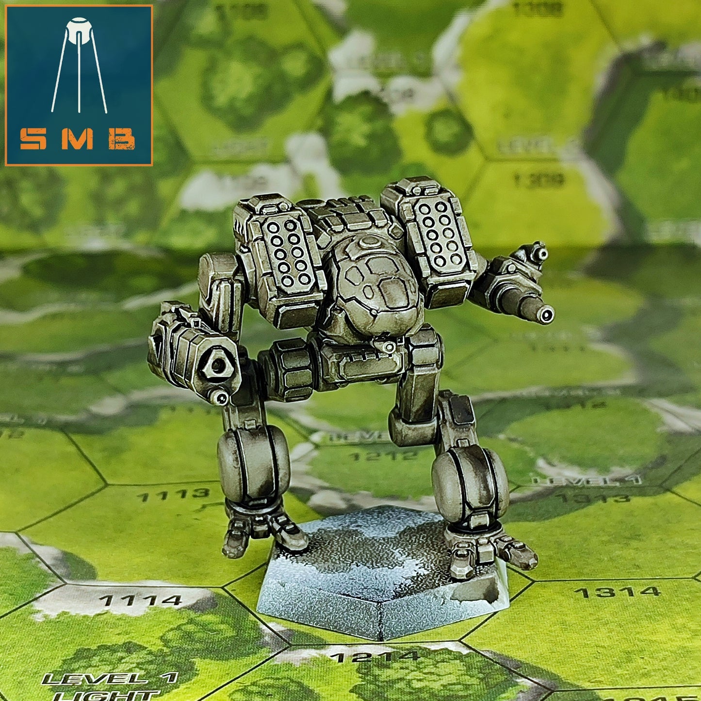 SideW ModPrime - Alternate Battletech Model - By Sir Mortimer Bombito