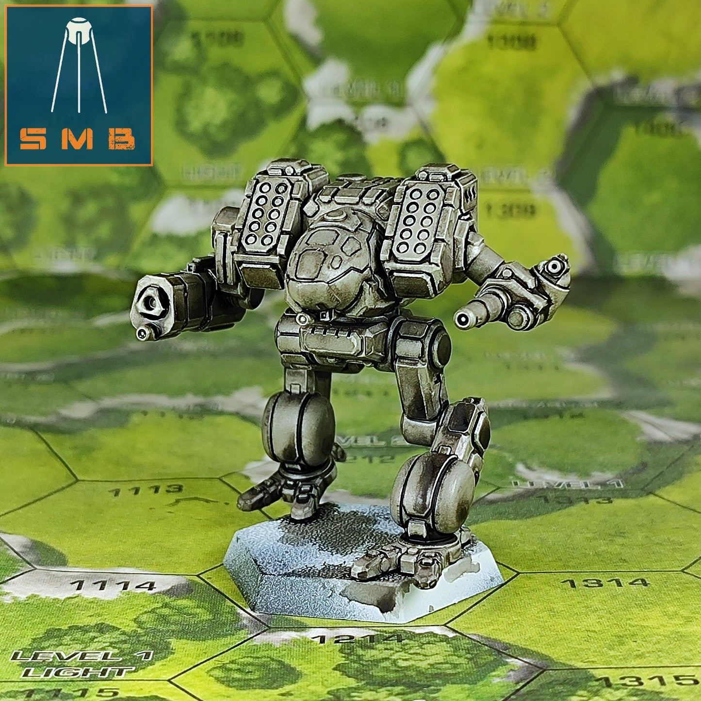 SideW ModPrime - Alternate Battletech Model - By Sir Mortimer Bombito