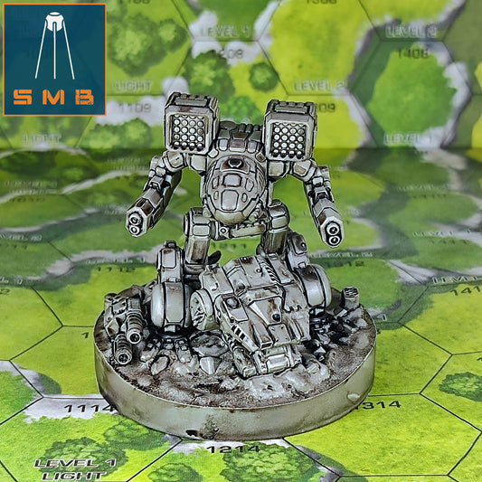 Vignette "Old Story" - Alternate Battletech Model - By Sir Mortimer Bombito