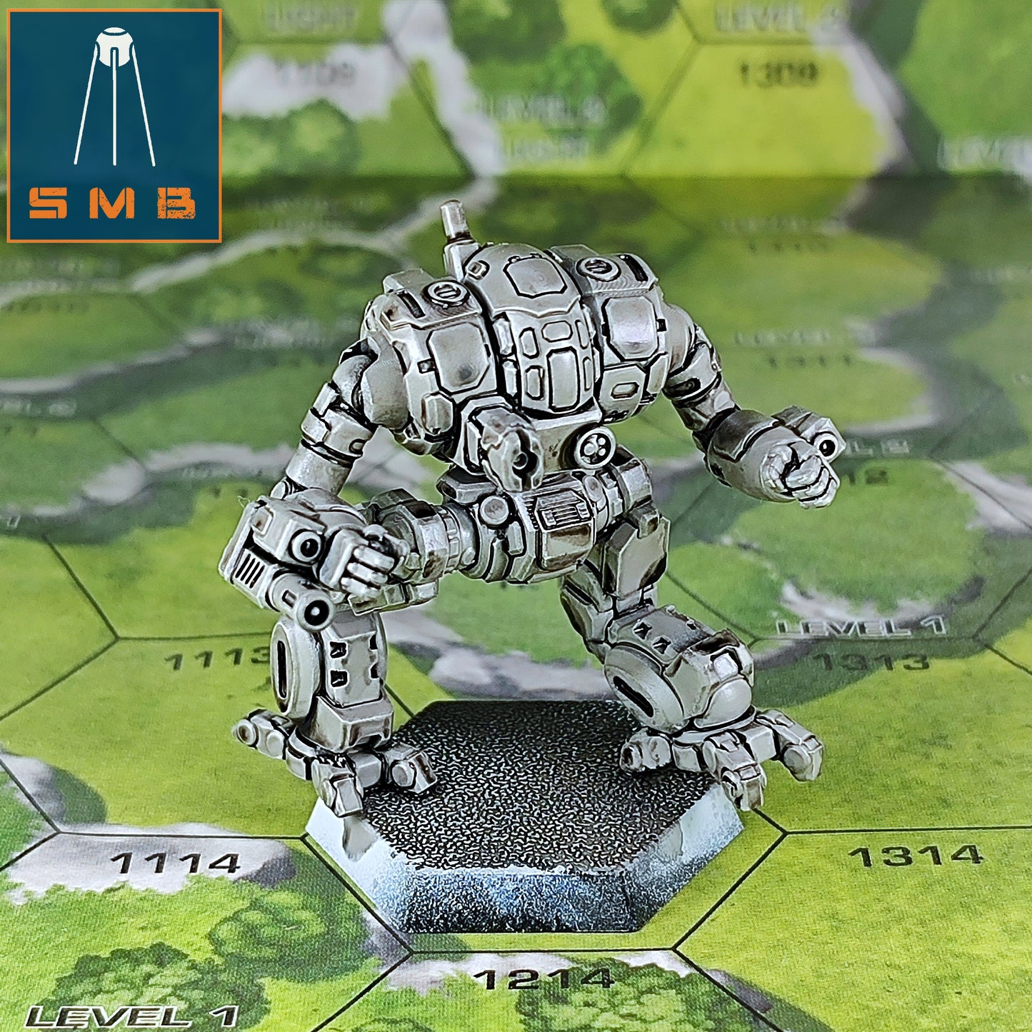 Cezar 3R - Alternate Battletech Model - By Sir Mortimer Bombito