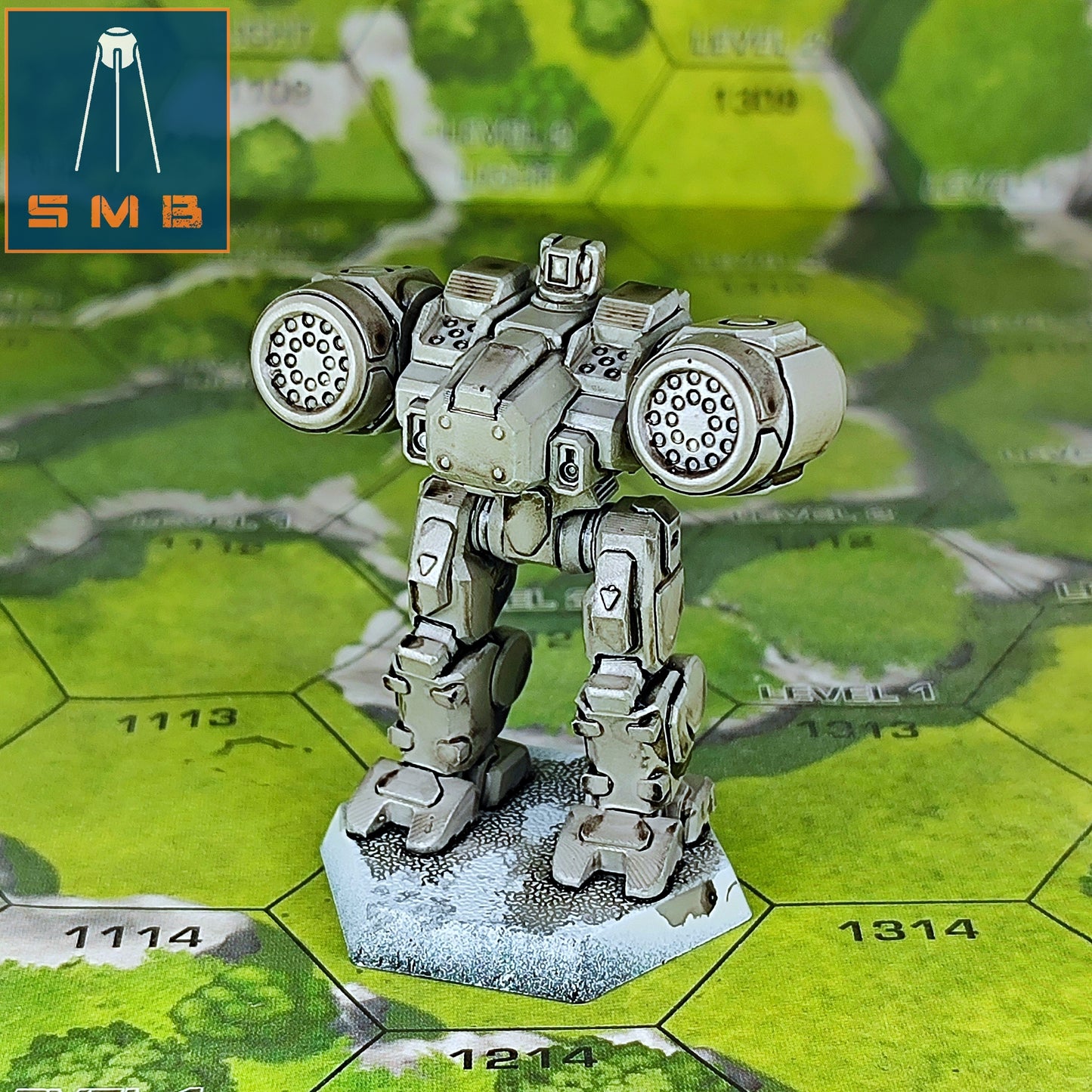 Old Prim Bow - Alternate Battletech Model - By Sir Mortimer Bombito