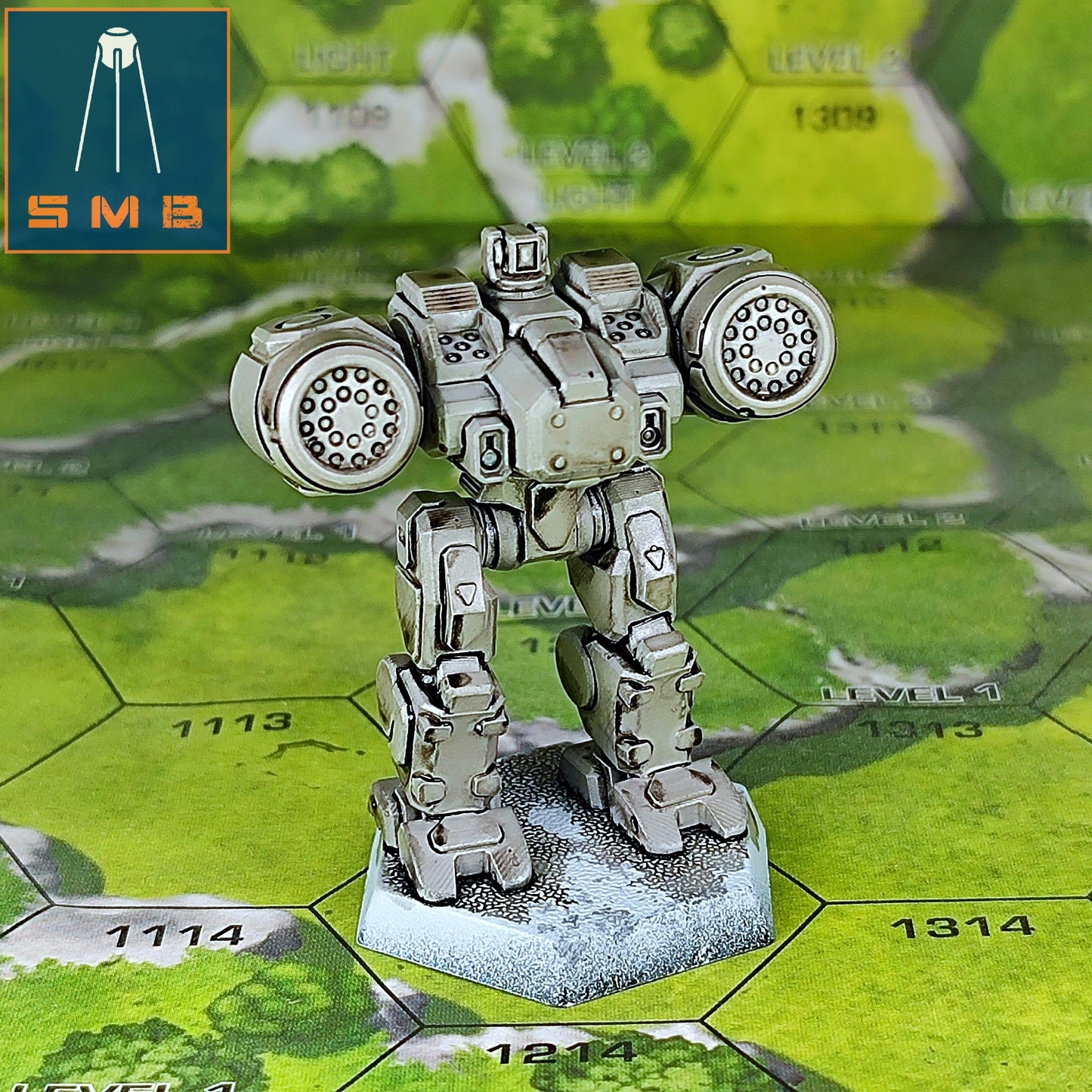 Old Prim Bow - Alternate Battletech Model - By Sir Mortimer Bombito
