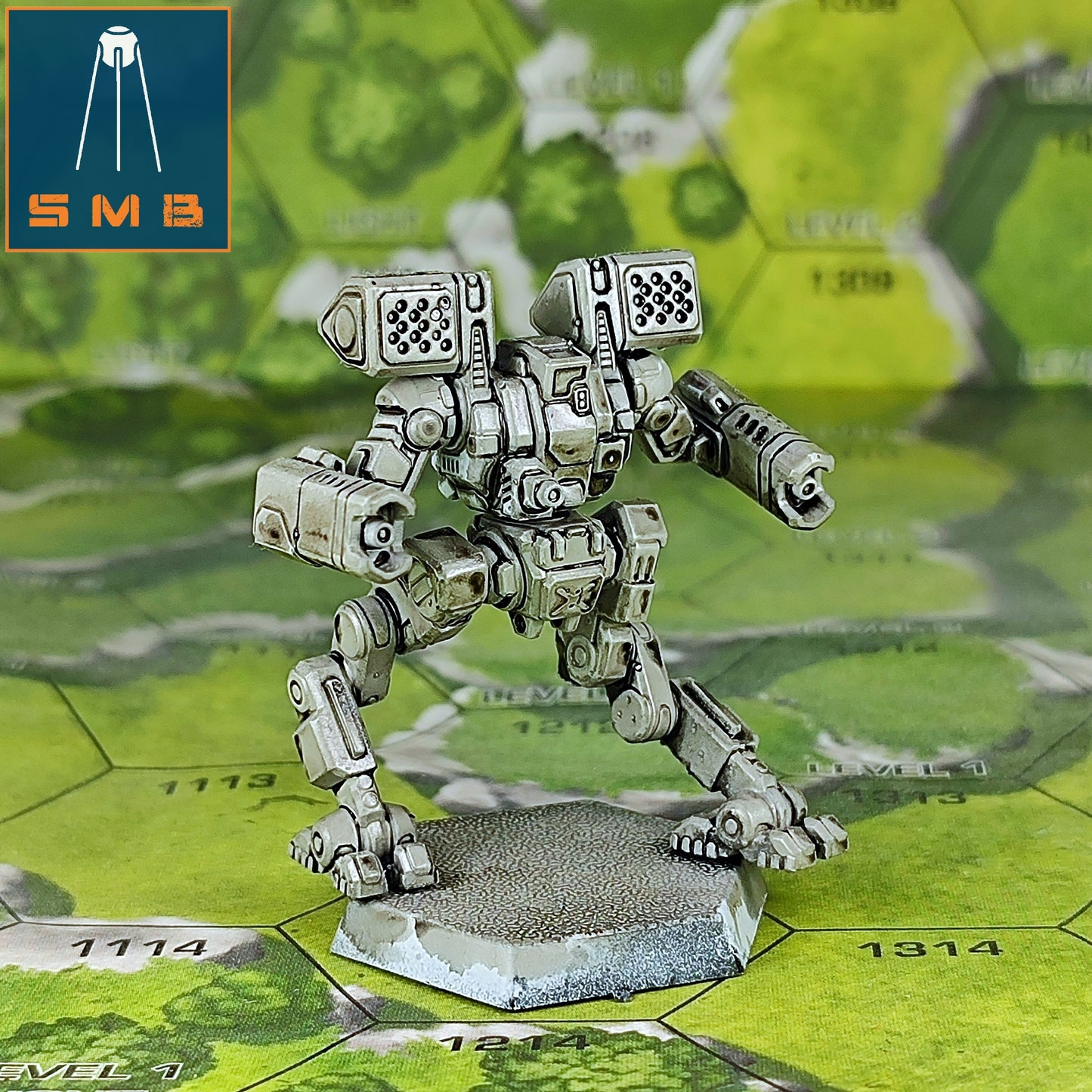 Arktik Wolk 2 ModP - Alternate Battletech Model - By Sir Mortimer Bombito