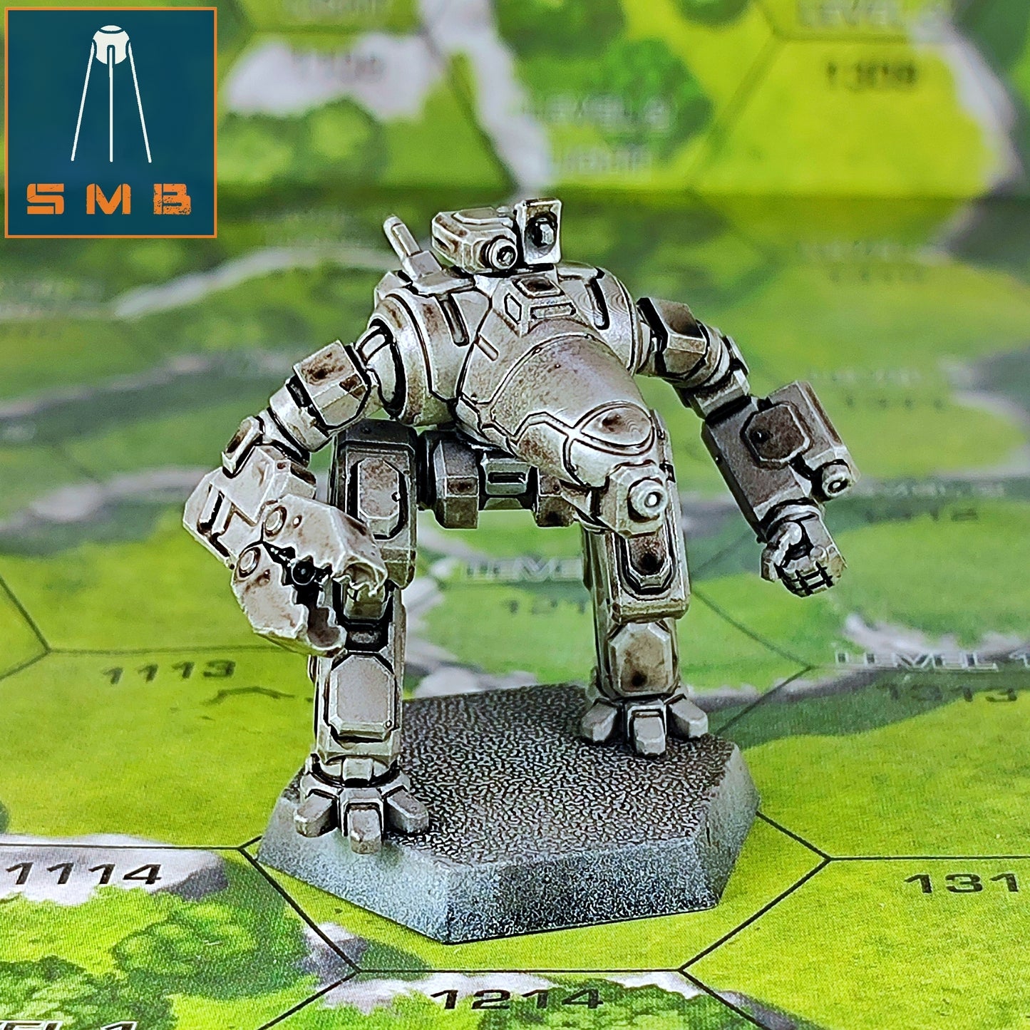 Crabik27 - Alternate Battletech Model - By Sir Mortimer Bombito