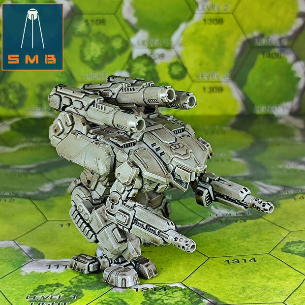 Omegka - Alternate Battletech Model - By Sir Mortimer Bombito