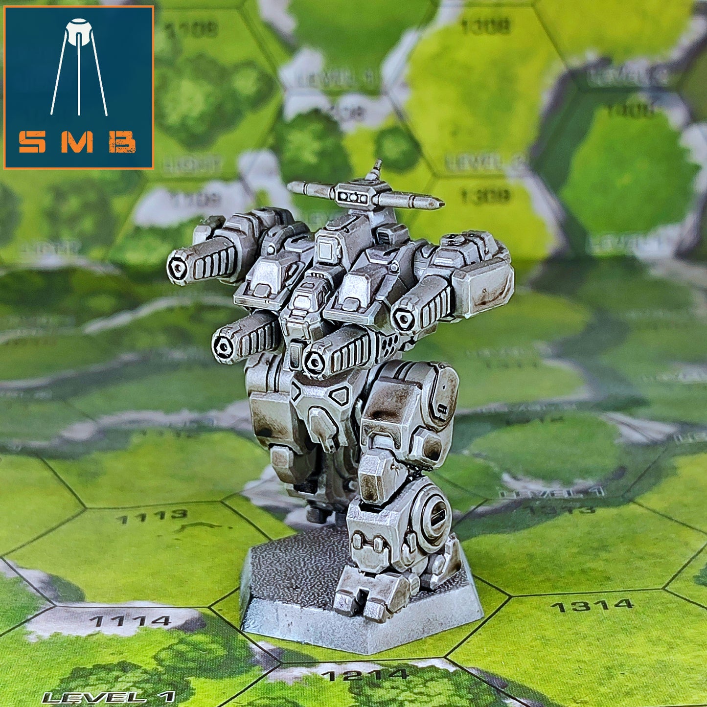 Rifle III - Alternate Battletech Model - By Sir Mortimer Bombito