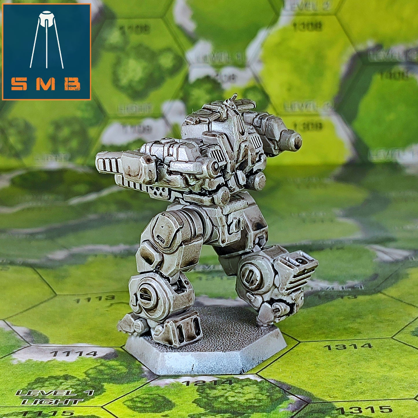 Rifle III - Alternate Battletech Model - By Sir Mortimer Bombito