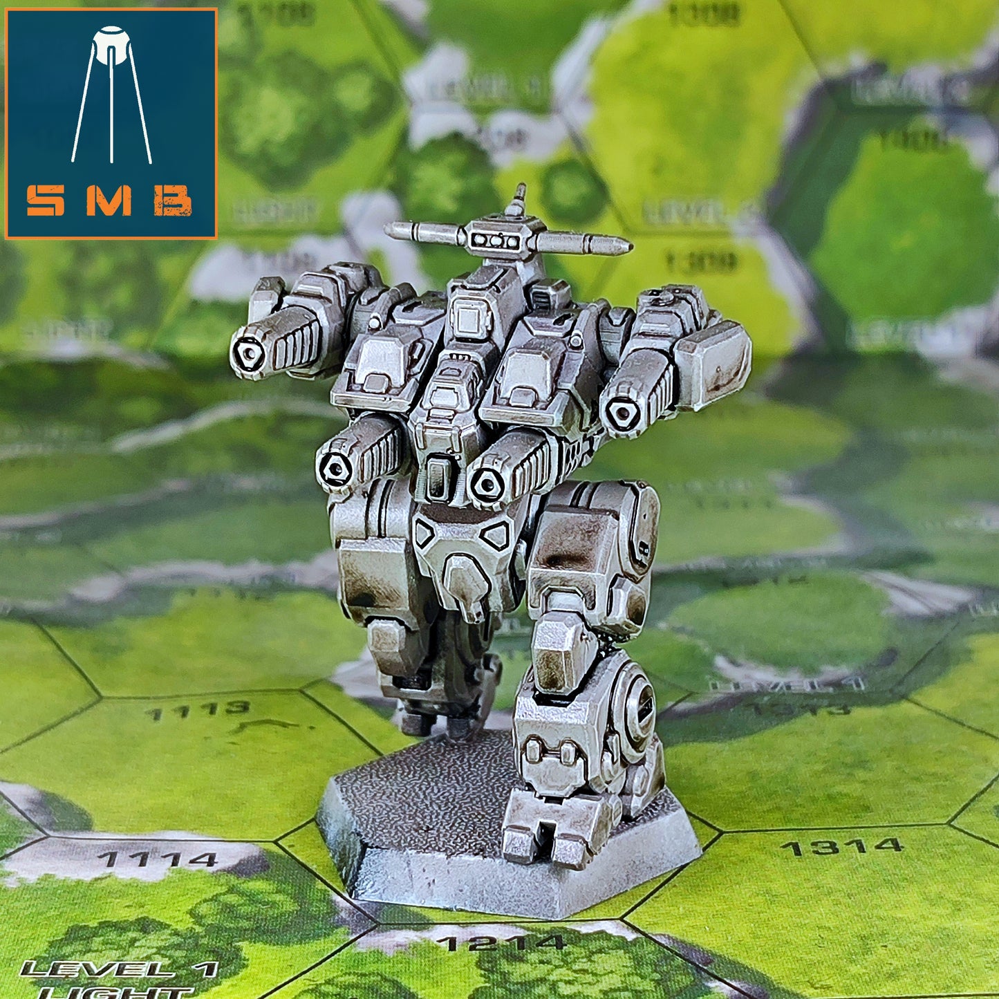 Rifle III - Alternate Battletech Model - By Sir Mortimer Bombito
