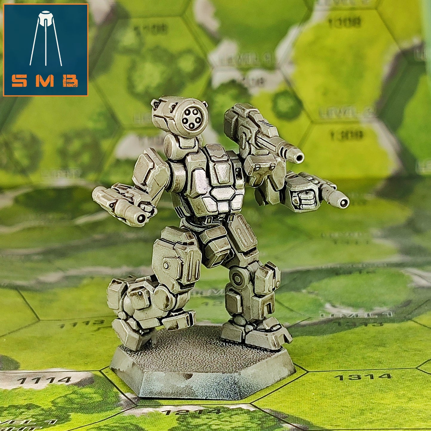 Swordi Mod1 - Alternate Battletech Model - By Sir Mortimer Bombito