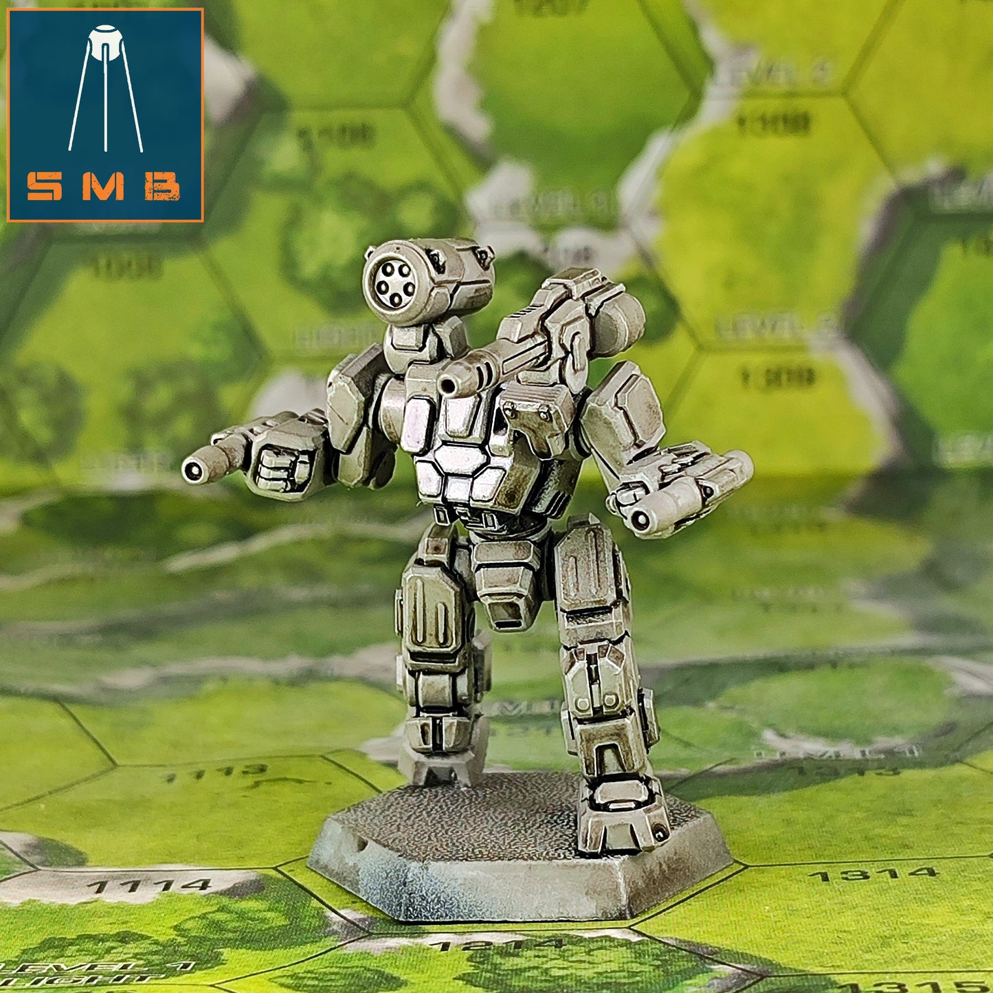 Swordi Mod1 - Alternate Battletech Model - By Sir Mortimer Bombito