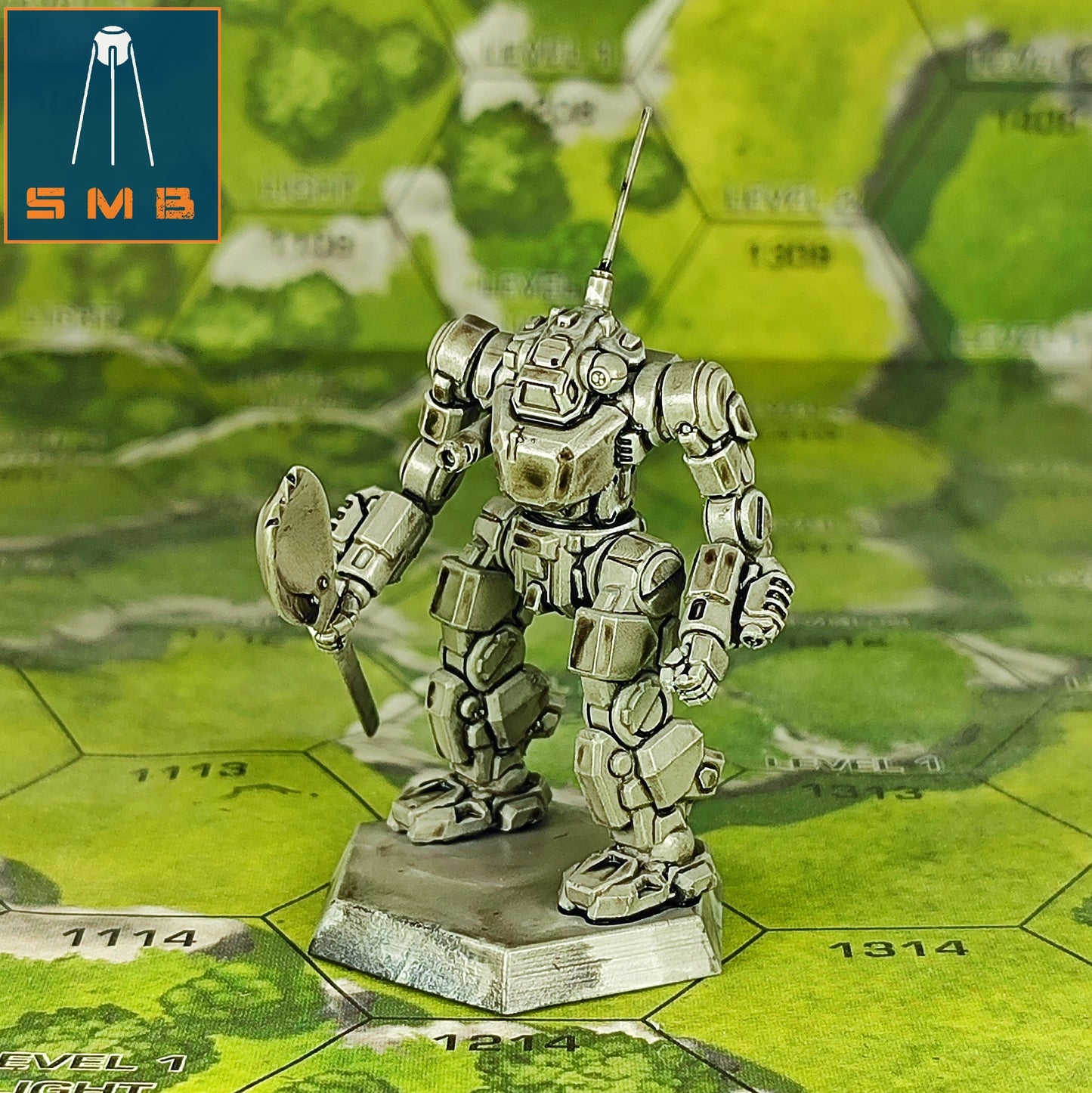 Spoonman - Alternate Battletech Model - By Sir Mortimer Bombito