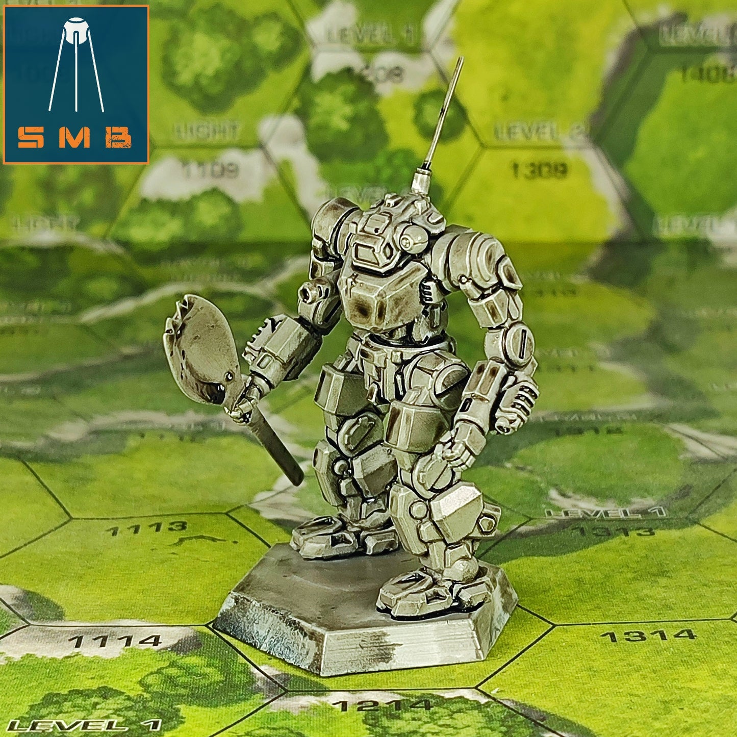 Spoonman - Alternate Battletech Model - By Sir Mortimer Bombito