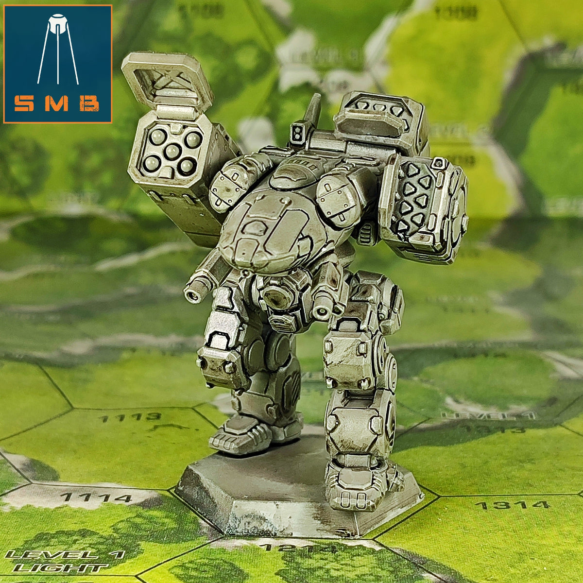 Viki 3A - Alternate Battletech Model - By Sir Mortimer Bombito
