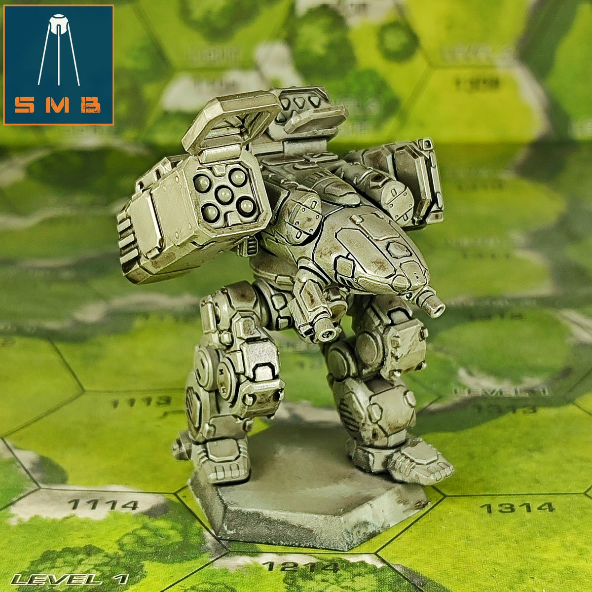 Viki 3A - Alternate Battletech Model - By Sir Mortimer Bombito