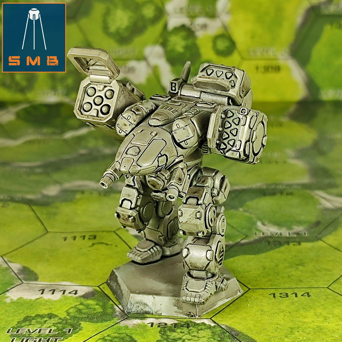 Viki 3A - Alternate Battletech Model - By Sir Mortimer Bombito
