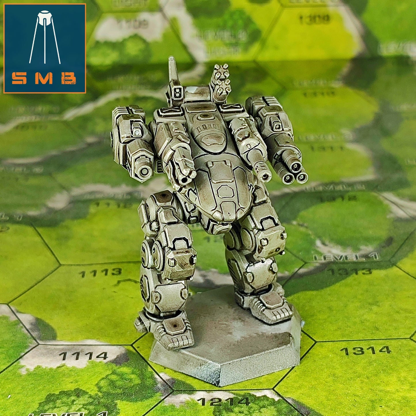 Viki 2G - Alternate Battletech Model - By Sir Mortimer Bombito
