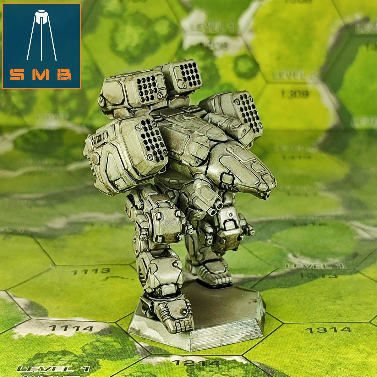 Viki 2f - Alternate Battletech Model - By Sir Mortimer Bombito