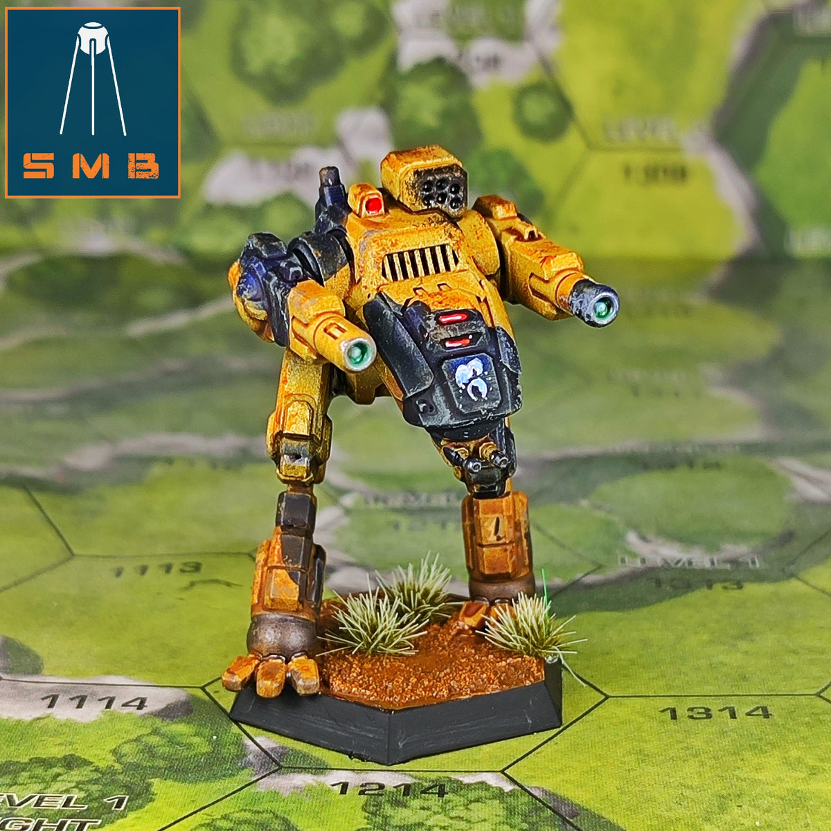 Uzichen - Alternate Battletech Model - By Sir Mortimer Bombito