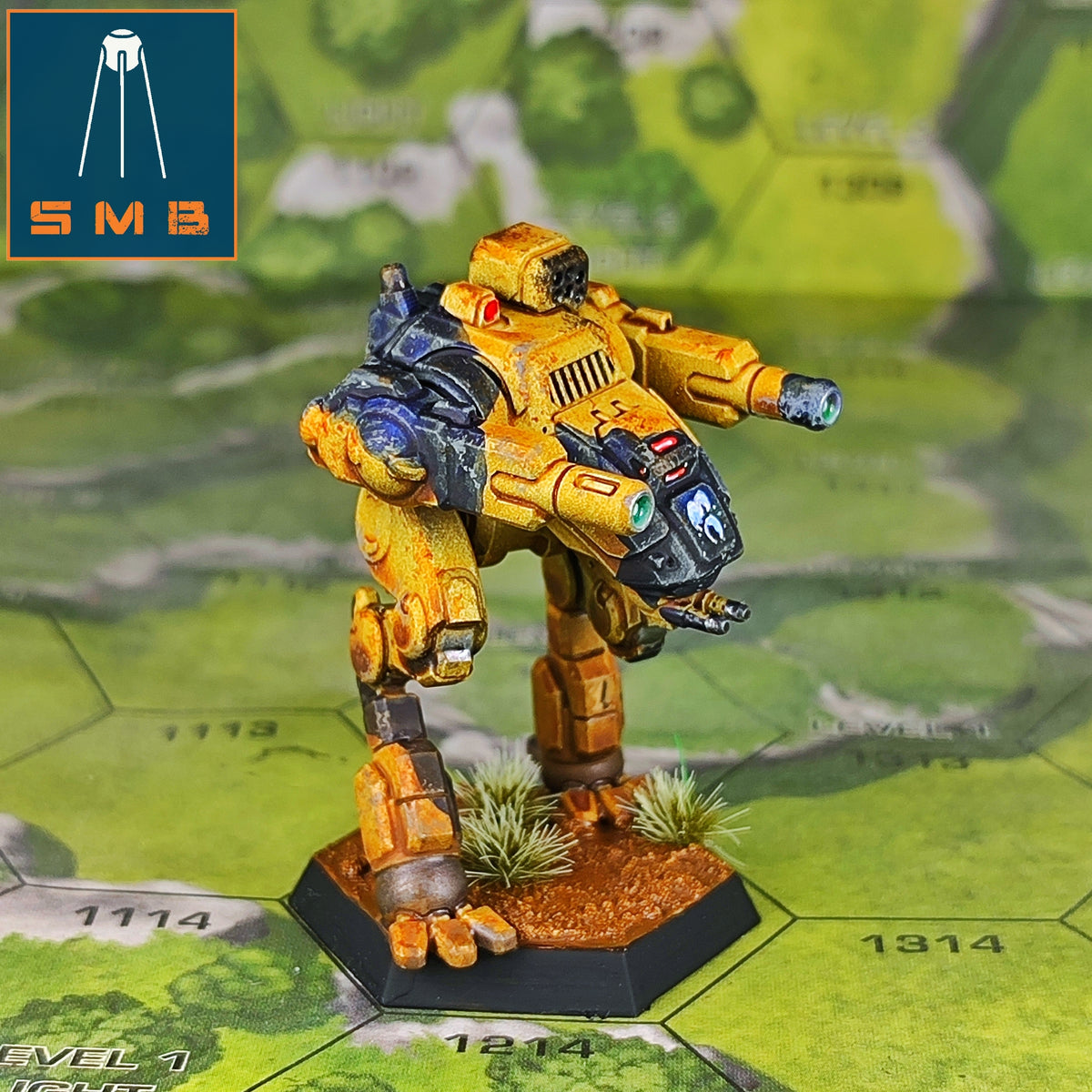 Uzichen - Alternate Battletech Model - By Sir Mortimer Bombito