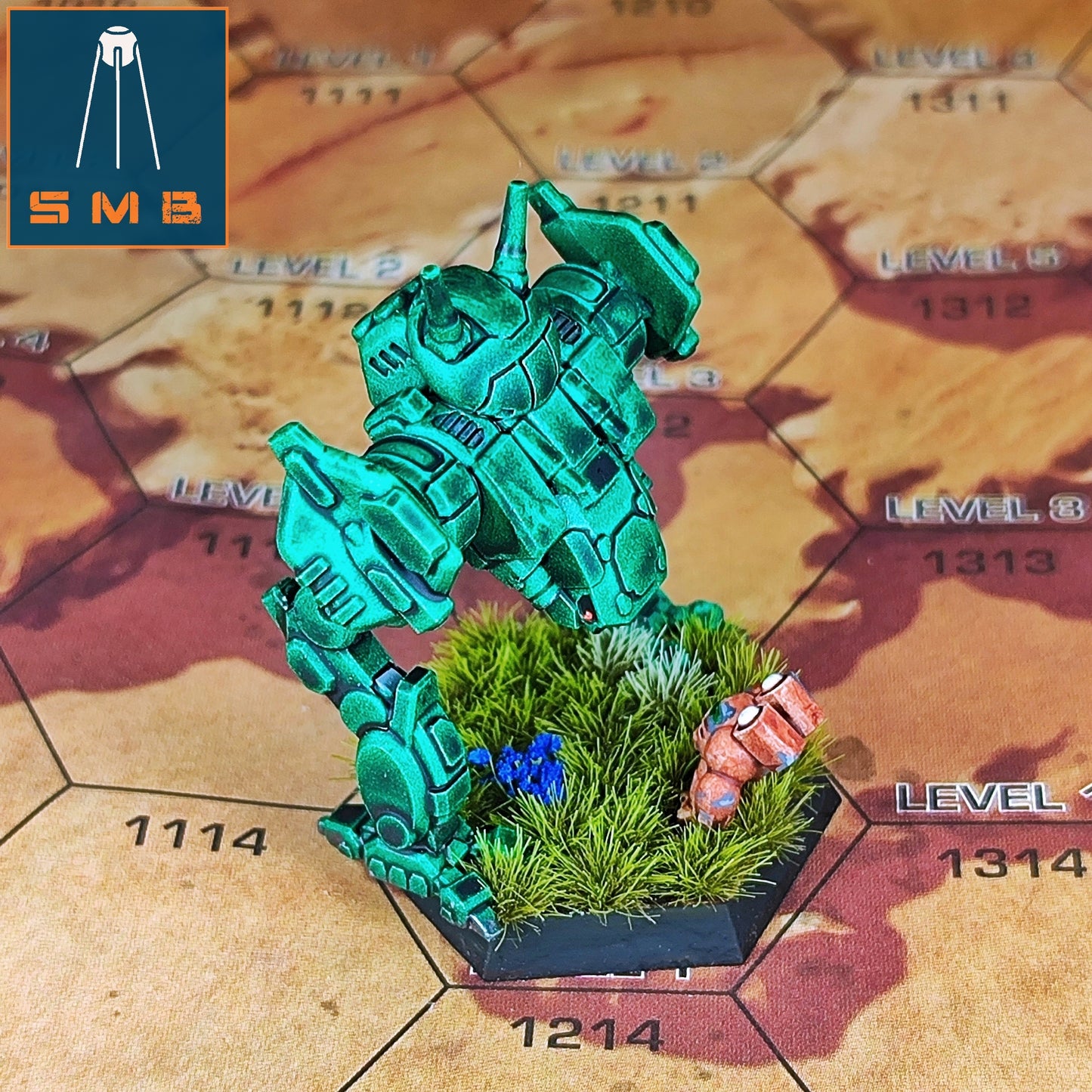 Bug Cicad 2C Stand Found you! - Alternate Battletech Model - By Sir Mortimer Bombito