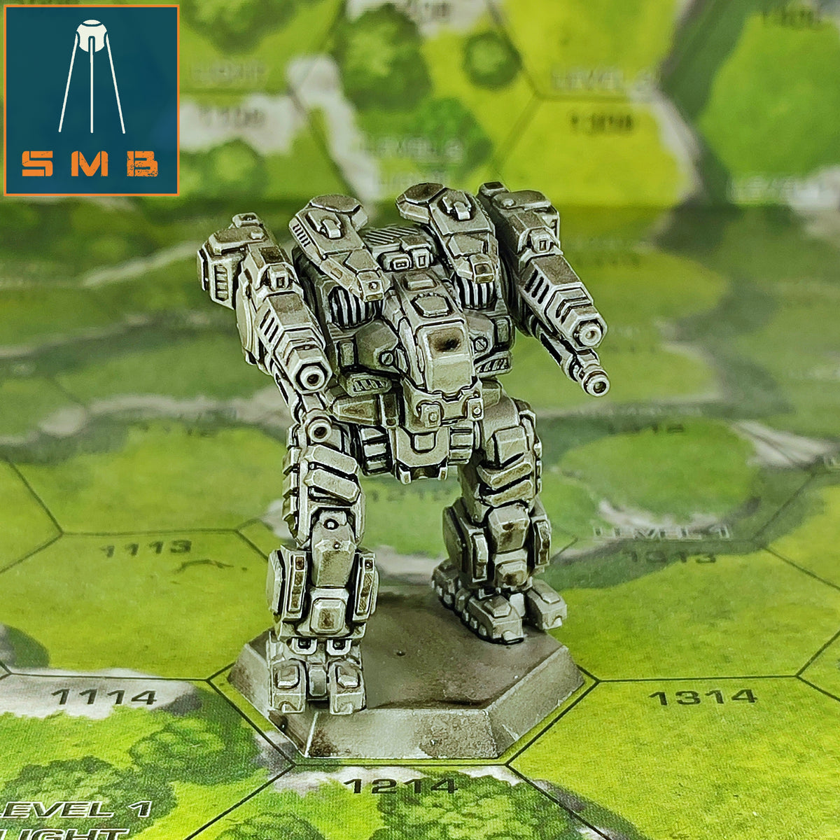 Riflya Mod CO - Alternate Battletech Model - By Sir Mortimer Bombito