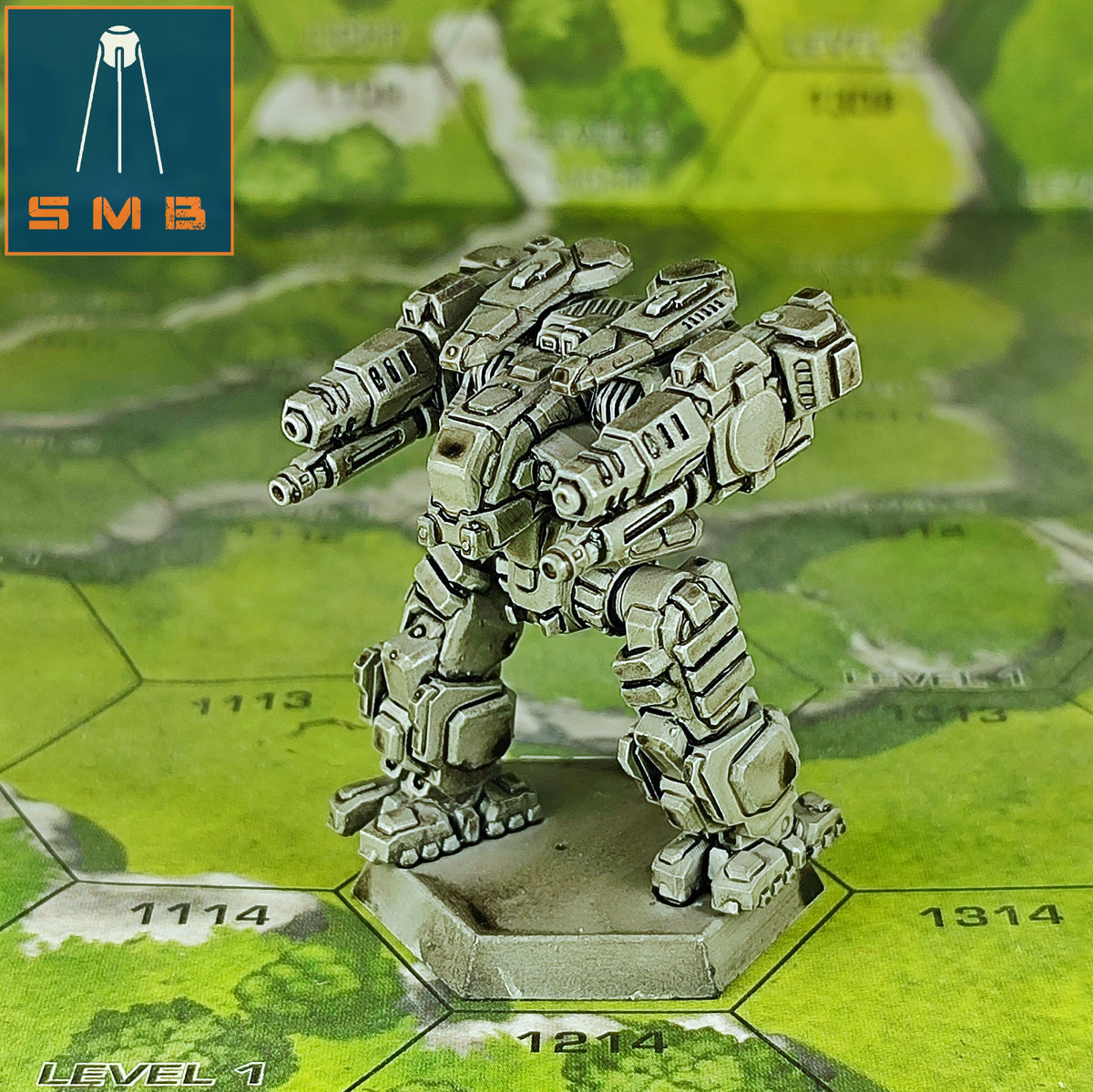 Riflya Mod CO - Alternate Battletech Model - By Sir Mortimer Bombito