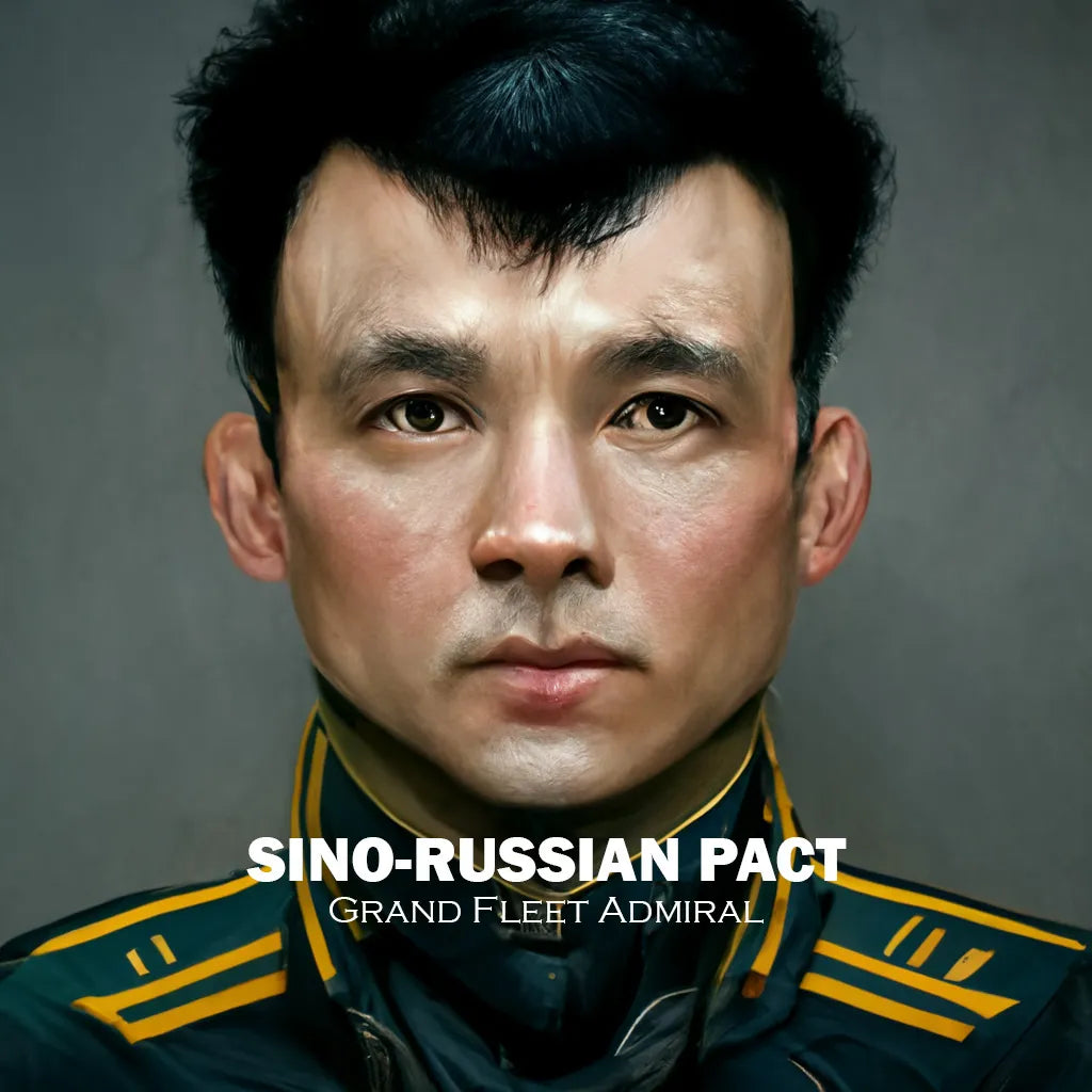 SINO-Russian - Grand Fleet Admiral Tabletop - 1/5000 Scale