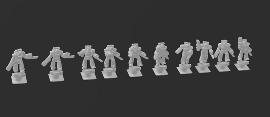 Terminus Tartars Crusaders With Grenades - 6mm/8mm