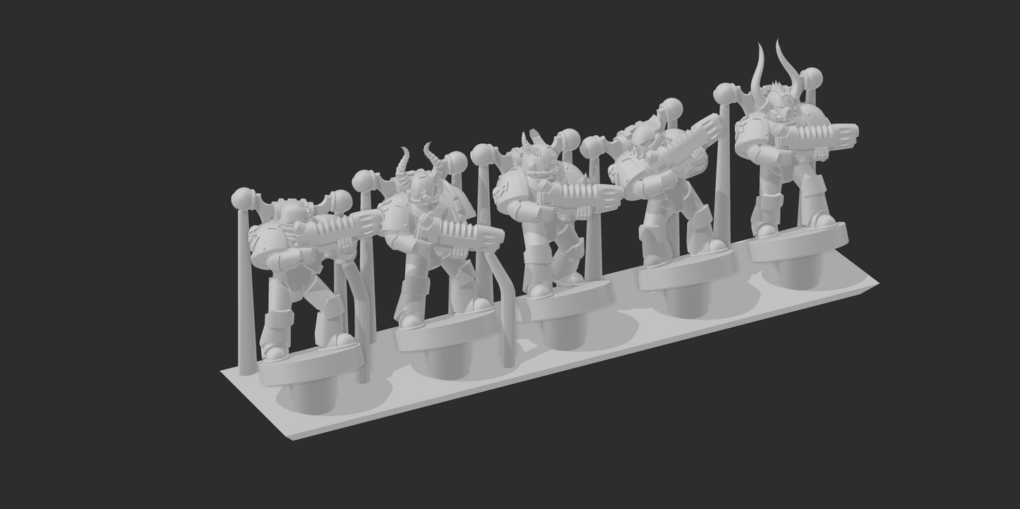 Chaotic Crusaders special weapons - 6mm/8mm