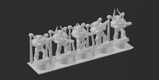 Chaotic Crusaders special weapons - 6mm/8mm