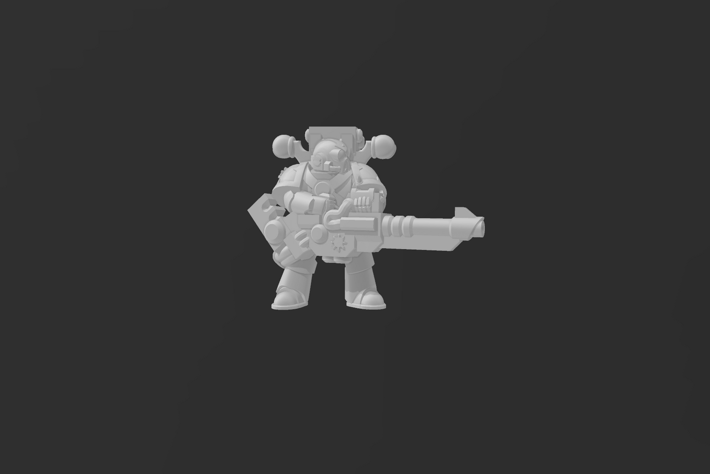 Chaotic Crusaders Heavy weapons - 6mm/8mm