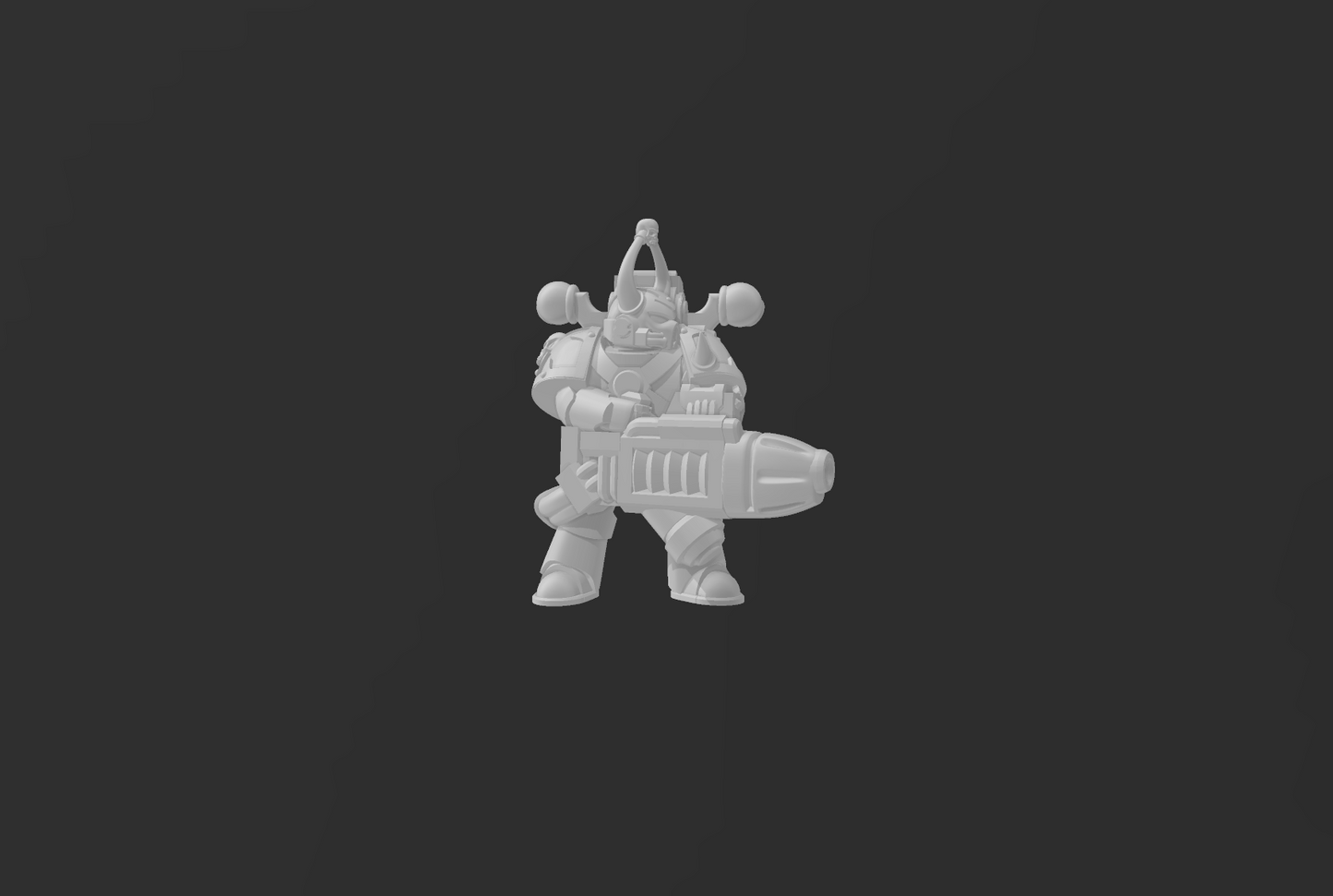 Chaotic Crusaders Heavy weapons - 6mm/8mm