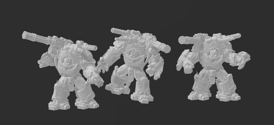 Chaotic Crusaders Super heavy infantry - 6mm/8mm
