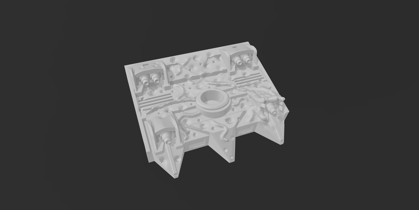 Mustard Class Light Cruiser Plague Cathedral Fleet - Nofixedforge