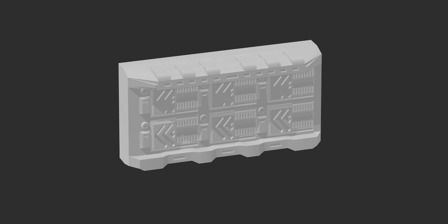Banshee Class Grand cruiser /broadside hull Tartarus Fleet - Nofixedforge