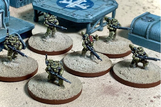 Starship Troopers, Classic Powersuits - 6mm/8mm Epic - Crow Industries